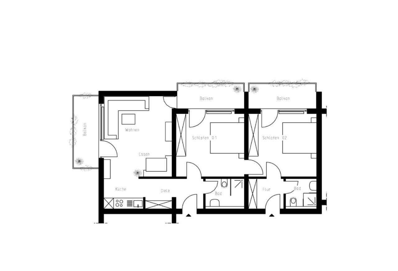 Ferienwohnung Hoehenrausch Бад Хинделанг Екстериор снимка